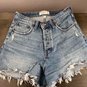 Size 27 Curve Love Abercrombie Shorts